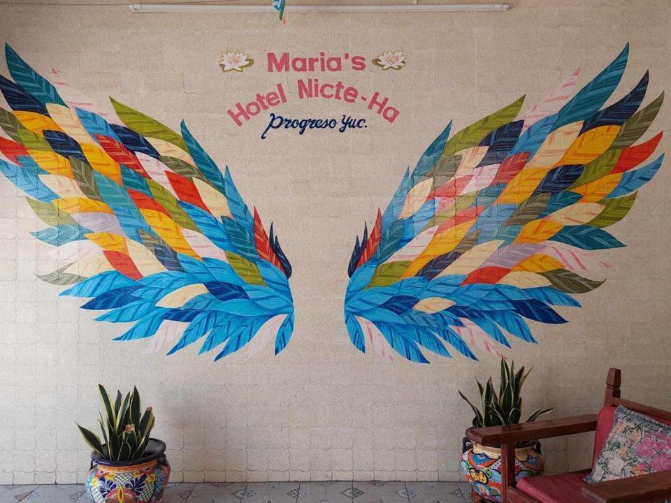 Hotel Maria'S Nicte Ha プログレソ エクステリア 写真